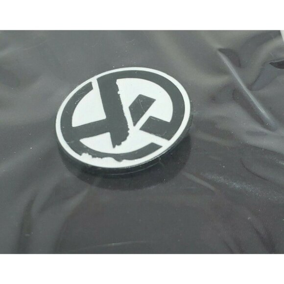 "Huntakiller" Collectible Black & White Round Enamel Lapel Pin – Classic Design - Picture 2 of 12